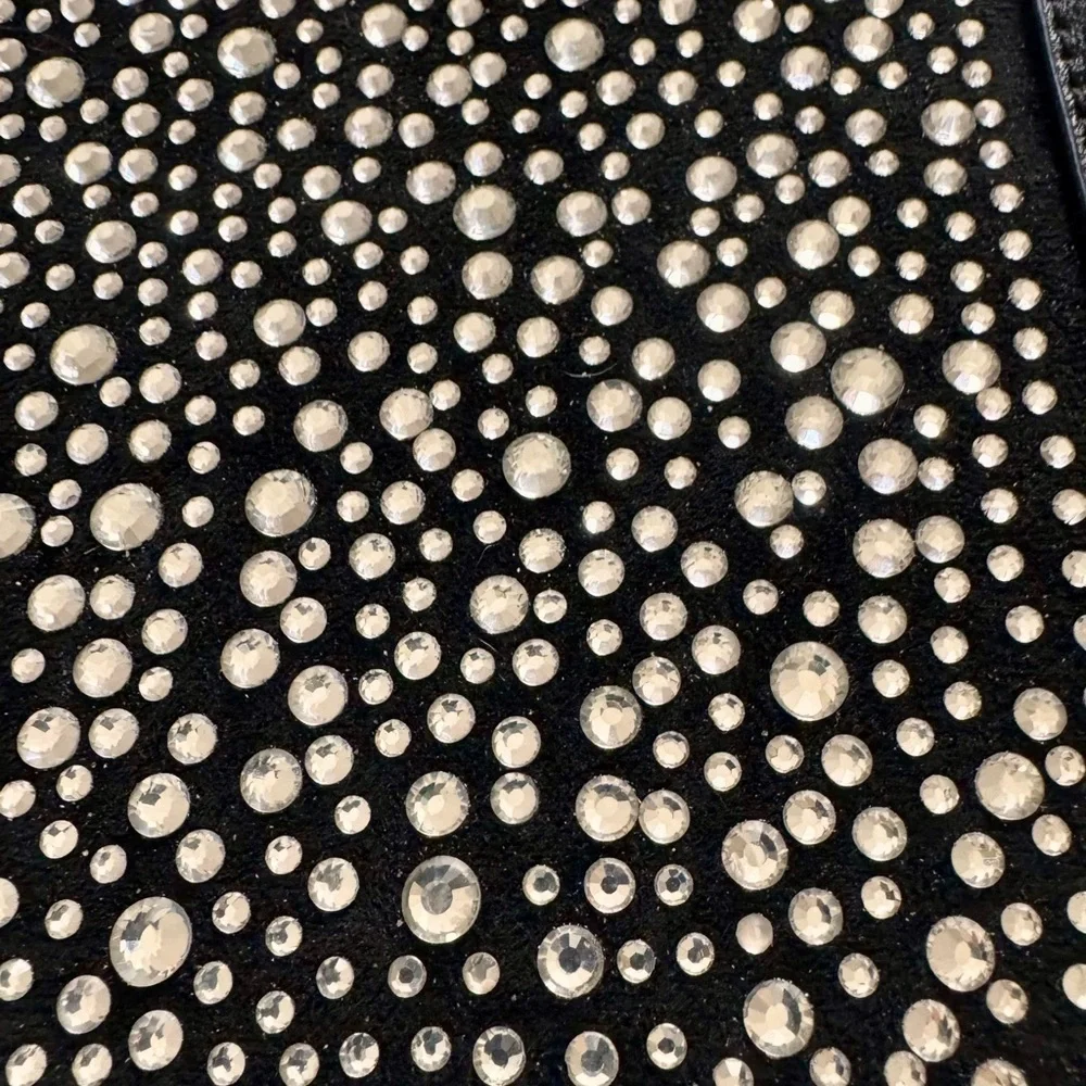 INC Sparkling Flap Crossbody Shoulder Bag with Chain strap - Picture 4 of 7